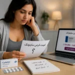 عکس زن در حال بررسی قیمت قرص سایتوتک و اطلاعات مربوط به میزوپروستول